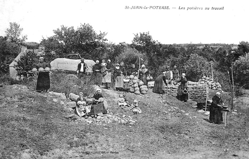 Ville de Saint-Jean-la-Poterie (Bretagne).