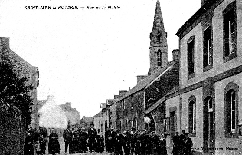 Ville de Saint-Jean-la-Poterie (Bretagne).