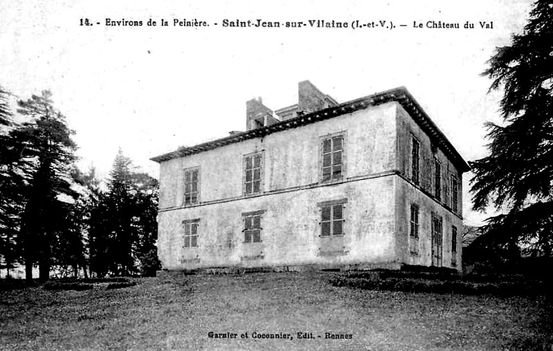 Manoir de Saint-Jean-sur-Vilaine (Bretagne).