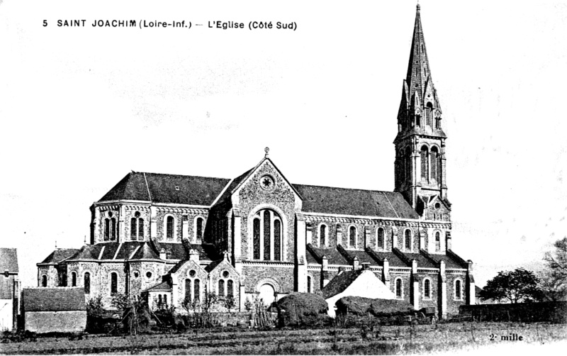 Eglise de Saint-Joachim (anciennement en Bretagne).