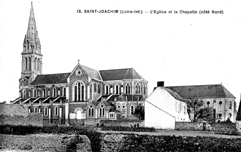 Eglise de Saint-Joachim (anciennement en Bretagne).