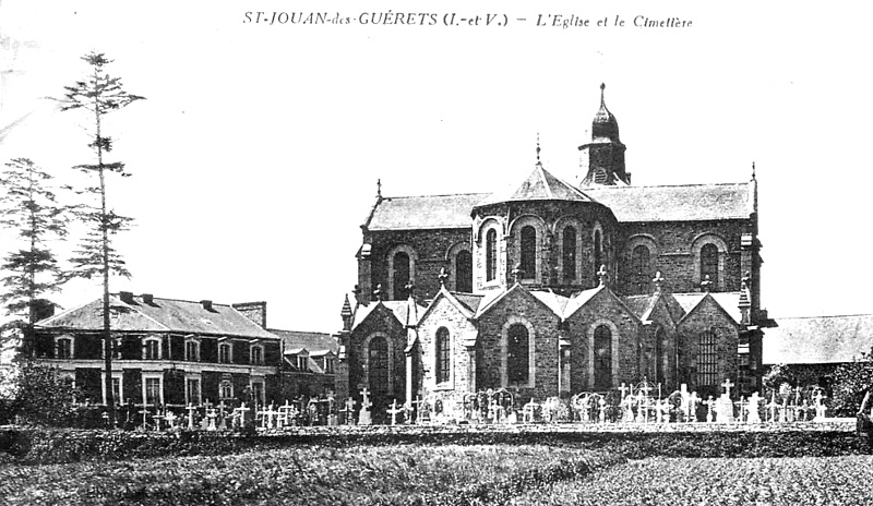 Eglise de Saint-Jouan-des-Gurets (Bretagne).