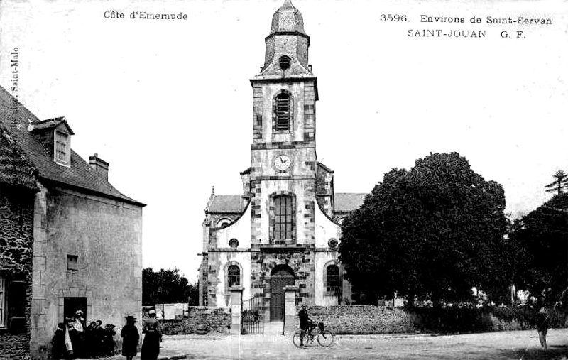 Eglise de Saint-Jouan-des-Guérets (Bretagne).