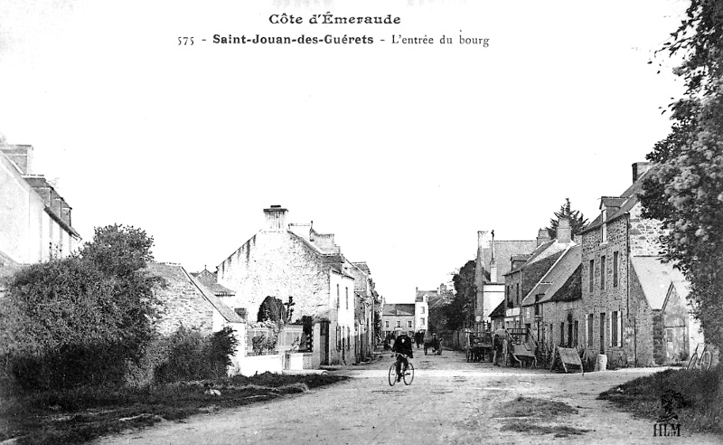Ville de Saint-Jouan-des-Guérets (Bretagne).