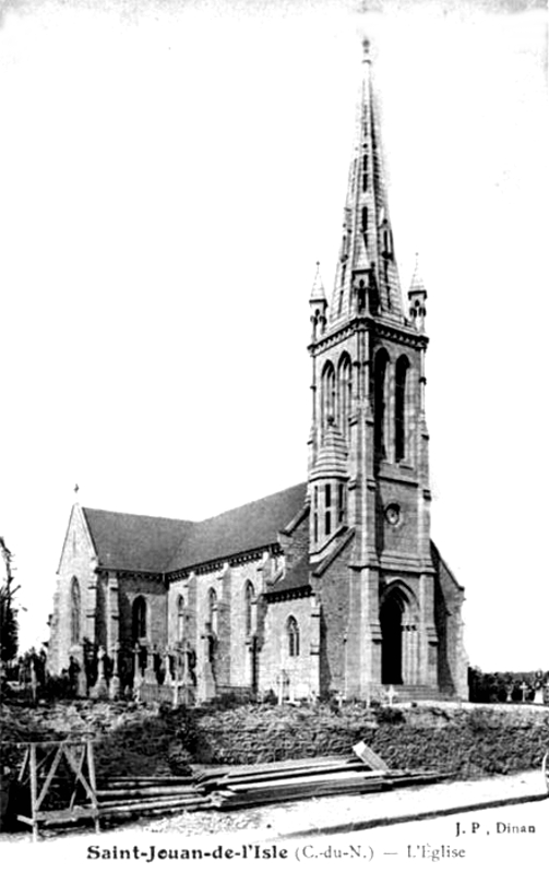 Eglise de Saint-Jouan-de-l'Isle (Bretagne).