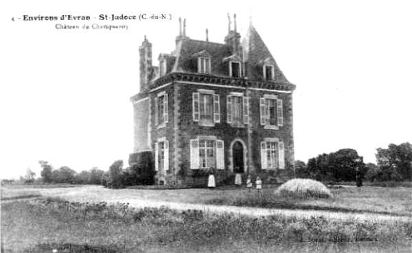 Manoir ou château de Saint-Judoce (Bretagne).