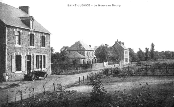 Ville de Saint-Judoce (Bretagne).