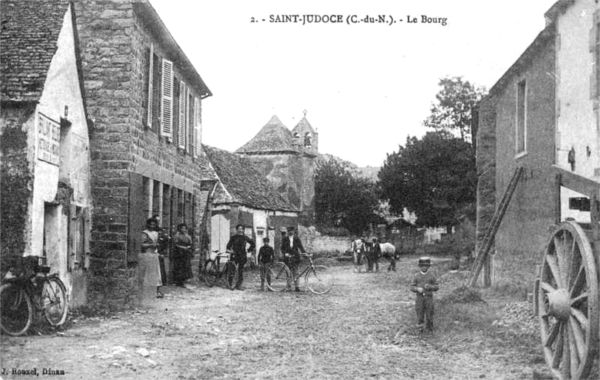 Ville de Saint-Judoce (Bretagne).
