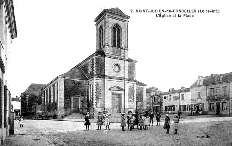 Ville de Saint-Julien-de-Concelles (Bretagne).