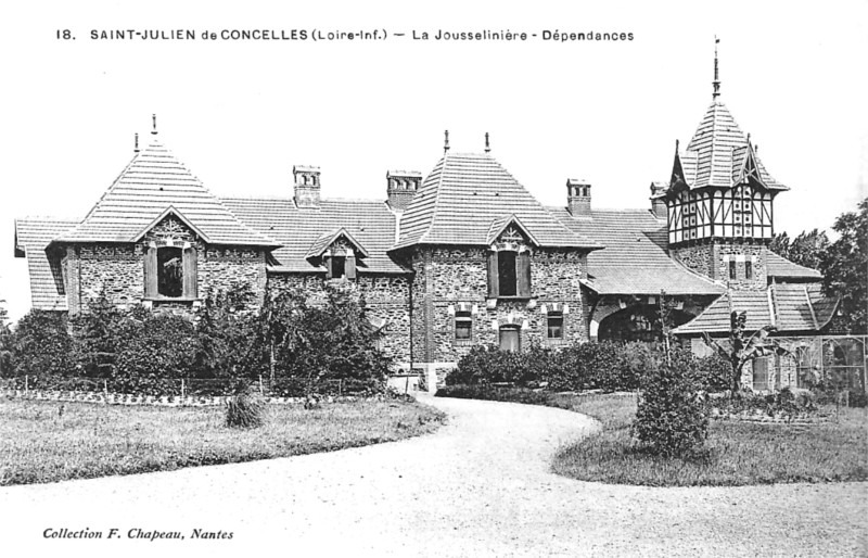 Manoir de La Jousselinire  Saint-Julien-de-Concelles (Bretagne).