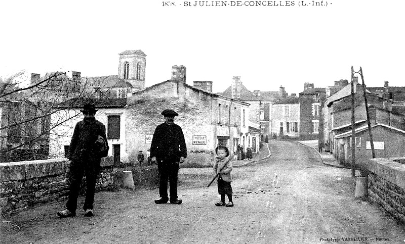 Ville de Saint-Julien-de-Concelles (Bretagne).