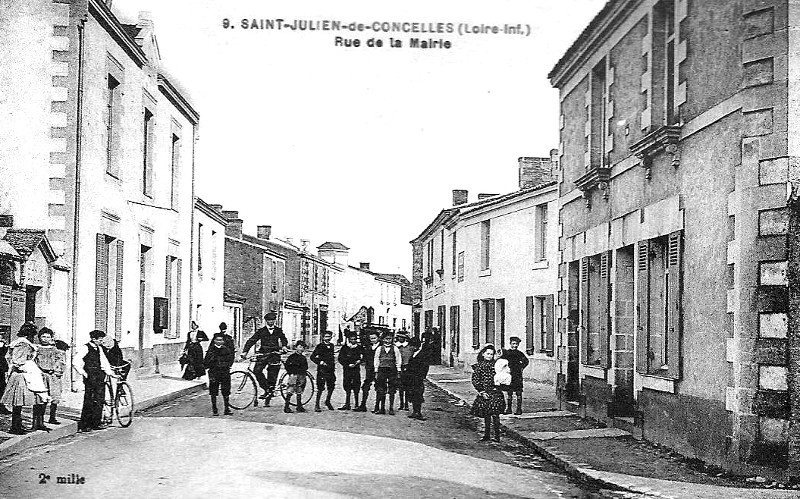 Ville de Saint-Julien-de-Concelles (Bretagne).