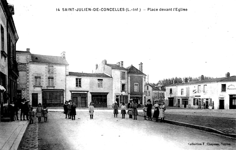 Ville de Saint-Julien-de-Concelles (Bretagne).