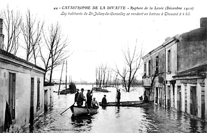 Ville de Saint-Julien-de-Concelles (Bretagne).