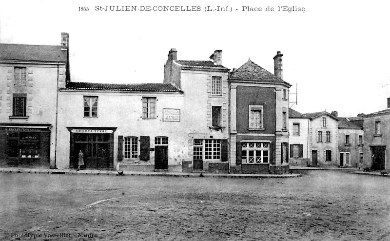 Ville de Saint-Julien-de-Concelles (Bretagne).