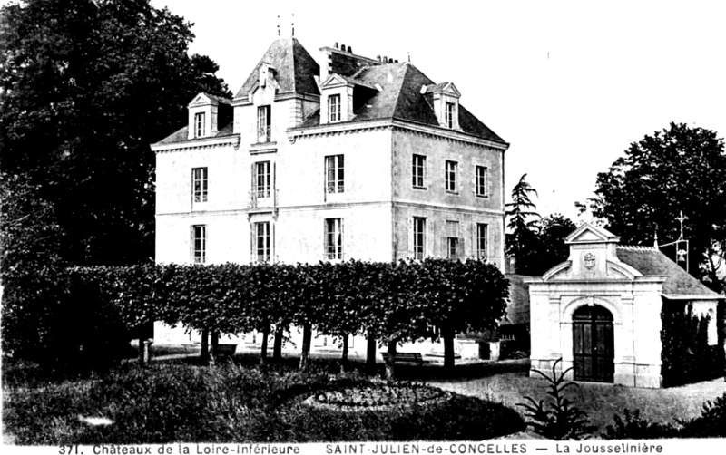 Manoir de La Jousselinire  Saint-Julien-de-Concelles (Bretagne).