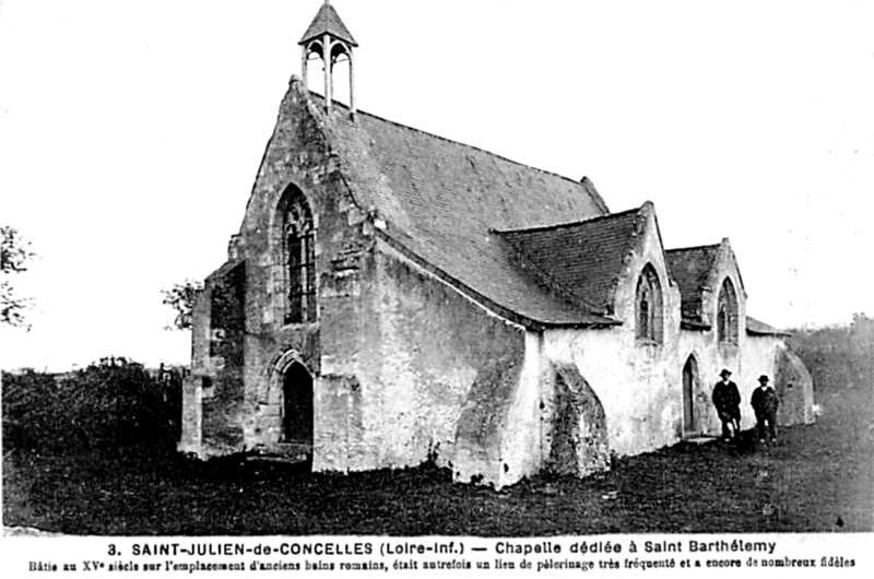 La chapelle Saint Bathlemy  Saint-Julien-de-Concelles (Bretagne).