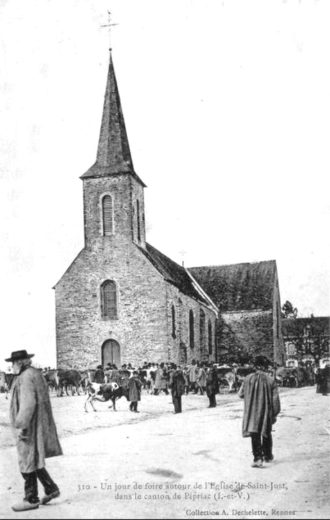 Eglise de Saint-Just (Bretagne).