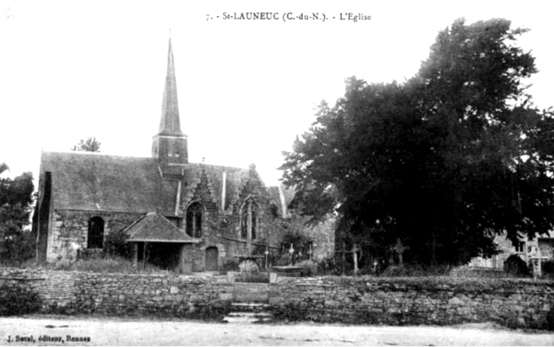 Eglise de Saint-Launeuc (Bretagne).