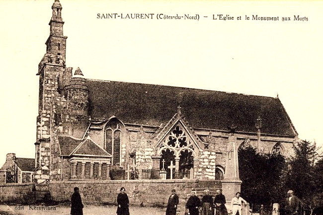 Eglise de Saint-Laurent (Bretagne).