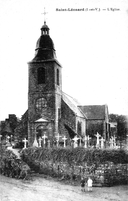 Eglise de Saint-Lonard (Bretagne).