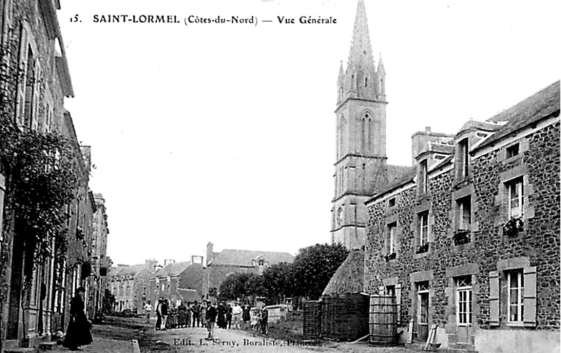 Ville de Saint-Lormel (Bretagne).