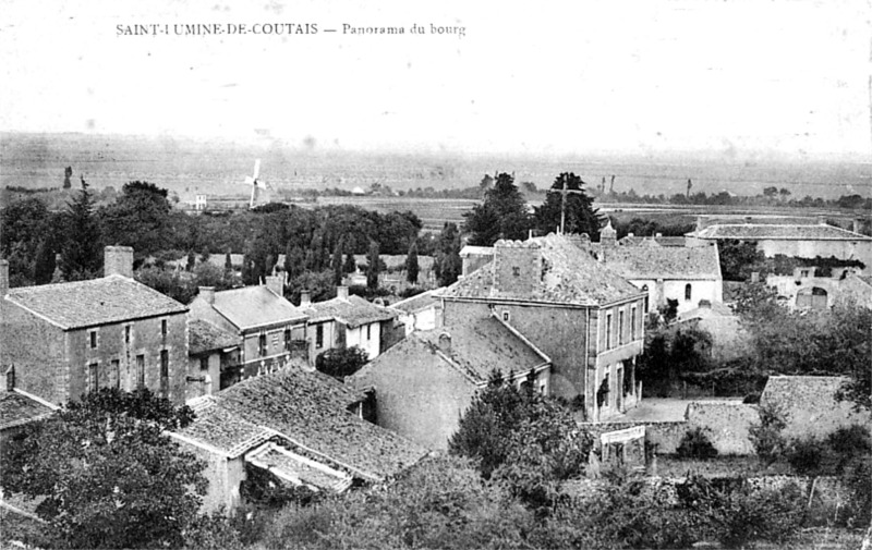 Ville de Saint-Lumine-de-Coutais (Bretagne).