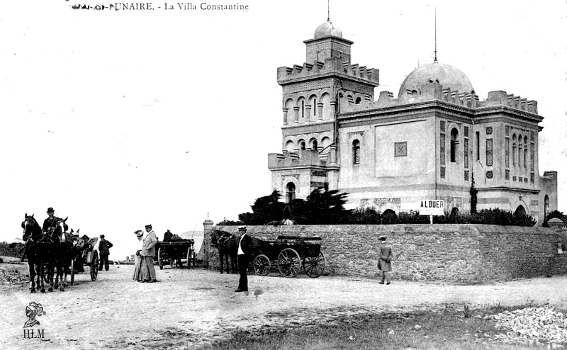 Villa de Saint-Lunaire (Bretagne).