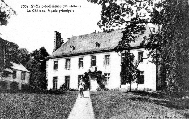 Chteau de Saint-Malo-de-Beignon (Bretagne).