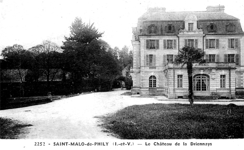 Chteau de Saint-Malo-de-Phily (Bretagne).