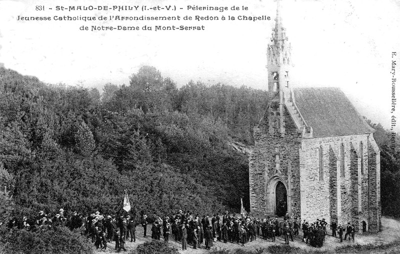 Chapelle de Saint-Malo-de-Phily (Bretagne).