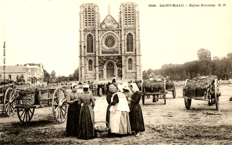 Saint-Malo : église de Rocabey.