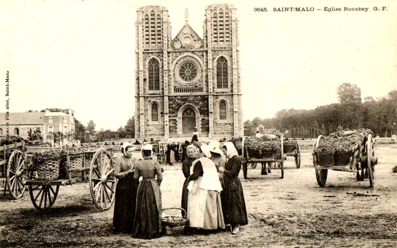 Saint-Malo : glise de Rocabey.