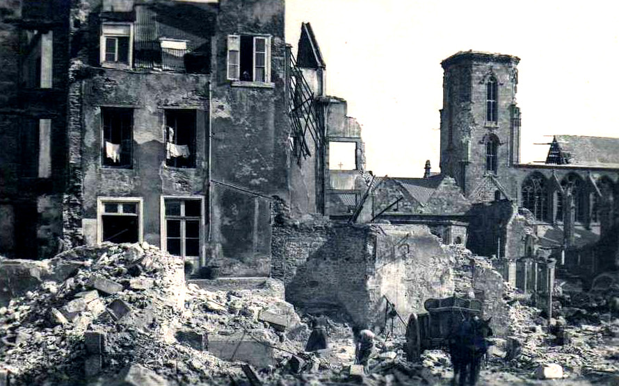 Saint-Malo durant la guerre de 1940-1944.