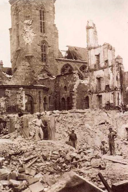 Saint-Malo durant la guerre de 1940-1944.