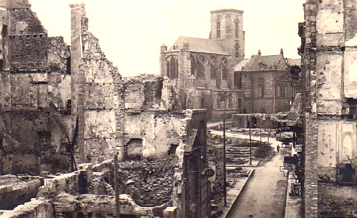 Saint-Malo durant la guerre de 1940-1944.