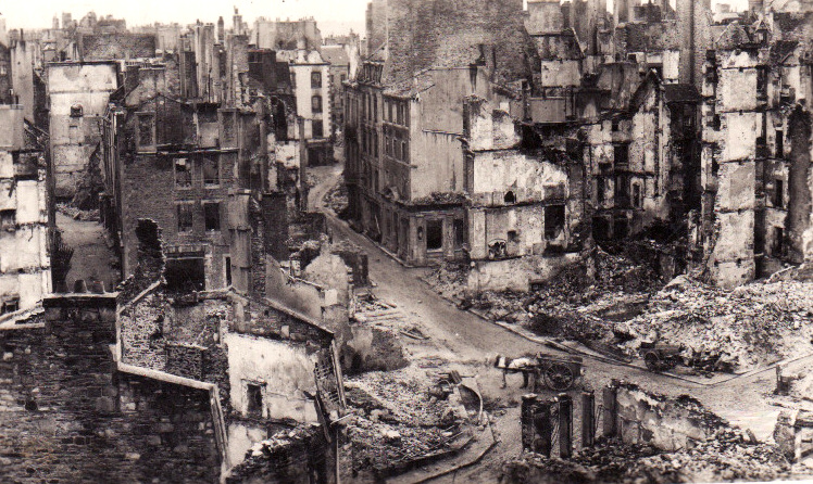 Saint-Malo durant la guerre de 1940-1944.