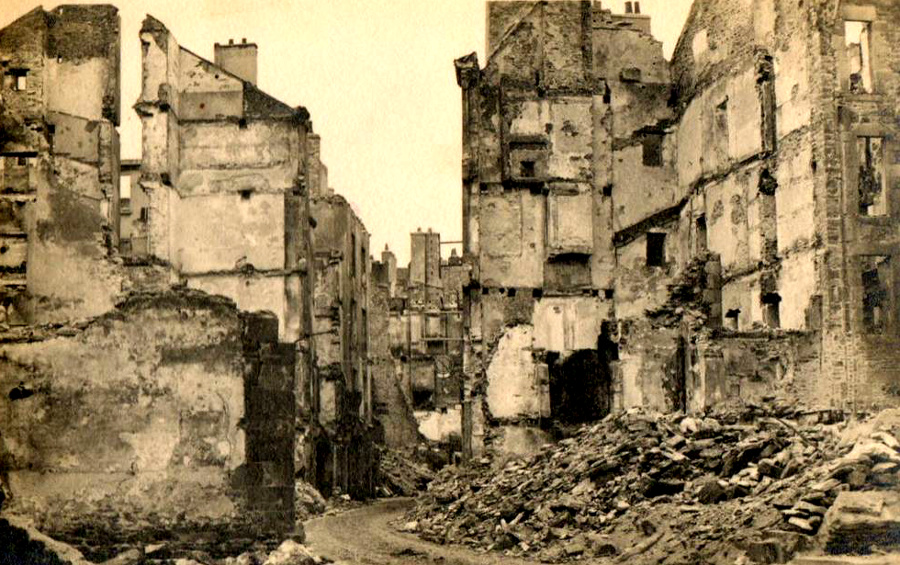 Saint-Malo durant la guerre de 1940-1944.