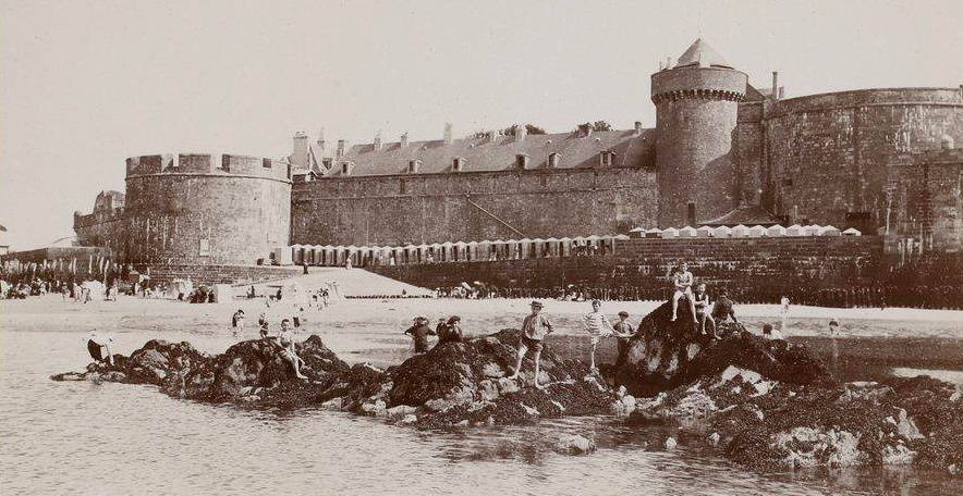 Fortifications de la ville de Saint-Malo.