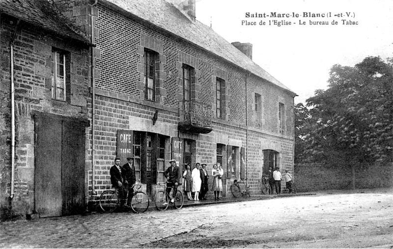 Ville de Saint-Marc-le-Blanc (Bretagne).