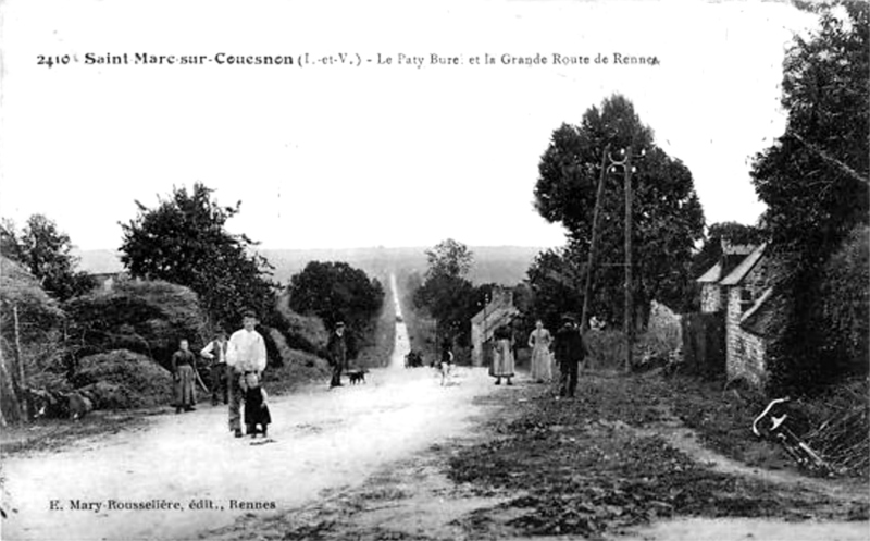 Ville de Saint-Marc-sur-Couesnon (Bretagne).