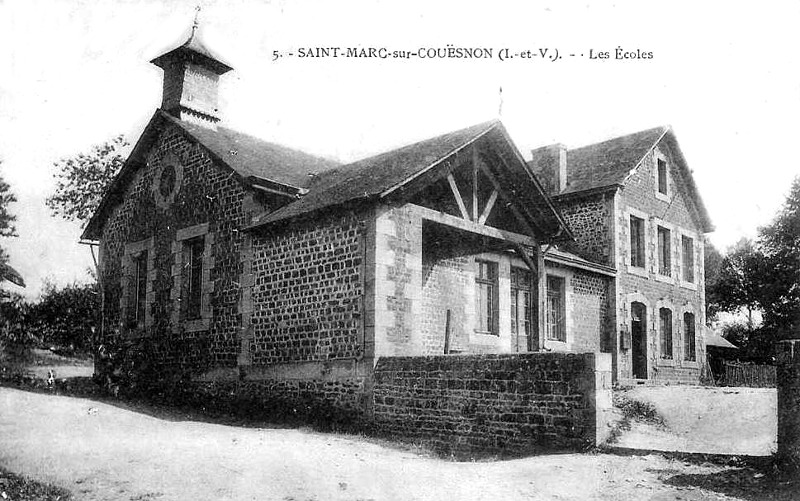 Ville de Saint-Marc-sur-Couesnon (Bretagne).