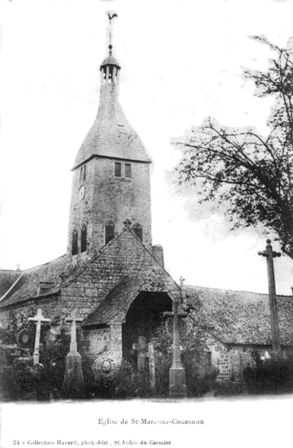 Eglise de Saint-Marc-sur-Couesnon (Bretagne).
