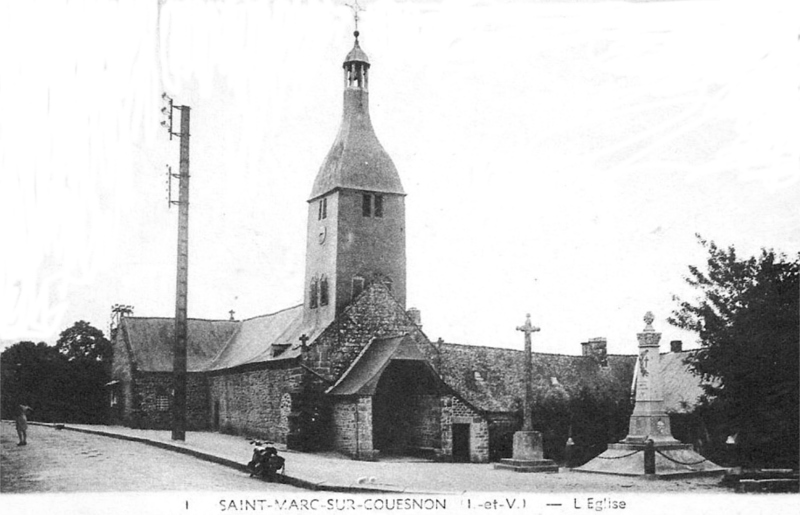 Eglise de Saint-Marc-sur-Couesnon (Bretagne).
