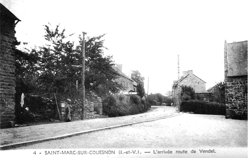 Ville de Saint-Marc-sur-Couesnon (Bretagne).