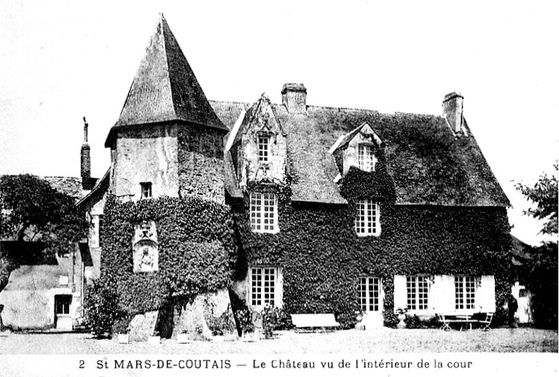 Le chteau de Saint-Mars-de-Coutais (Bretagne).