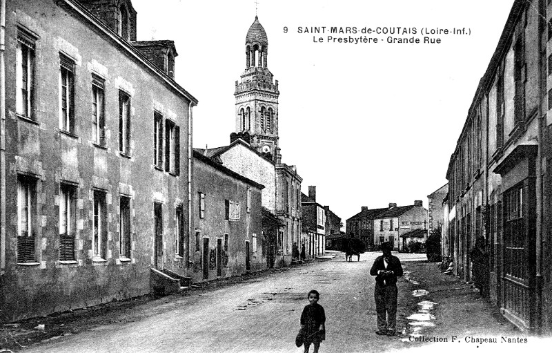 Ville de Saint-Mars-de-Coutais (Bretagne).