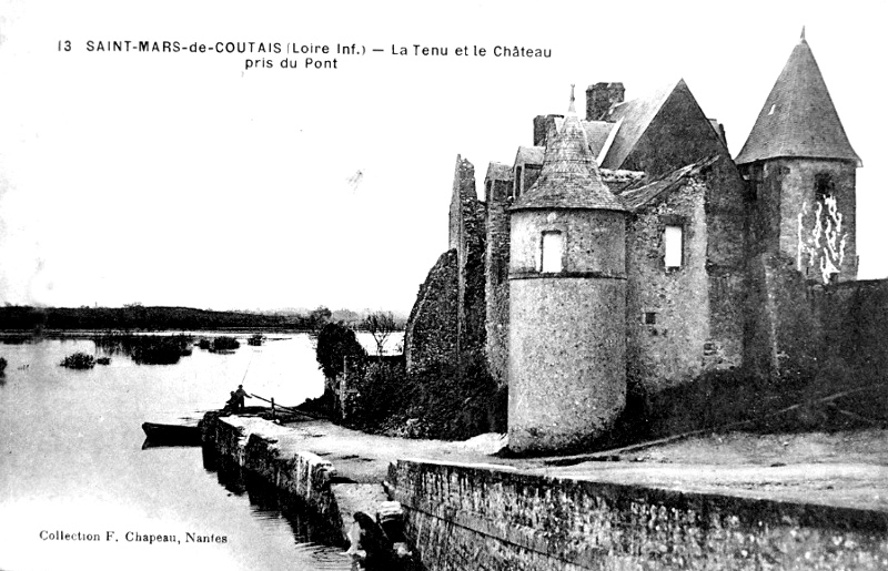 Le chteau et la Tenu de Saint-Mars-de-Coutais (Bretagne).
