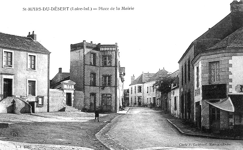 Ville de Saint-Mars-du-Dsert (anciennement en Bretagne).