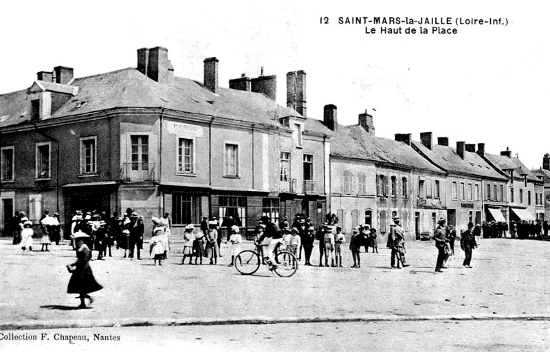 Ville de Saint-Mars-la-Jaille (anciennement en Bretagne).